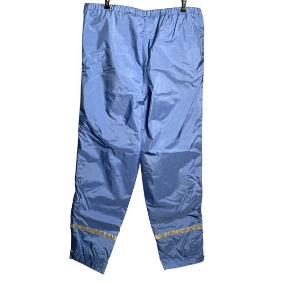 LL Bean Men's Size Large Vintage Gore-tex Nylon Pants Zip Ankle‎ Reflective Rain - Picture 2 of 13